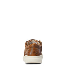 Load image into Gallery viewer, ARIAT WOMENS HILO BROWN FLORAL EMBOSS