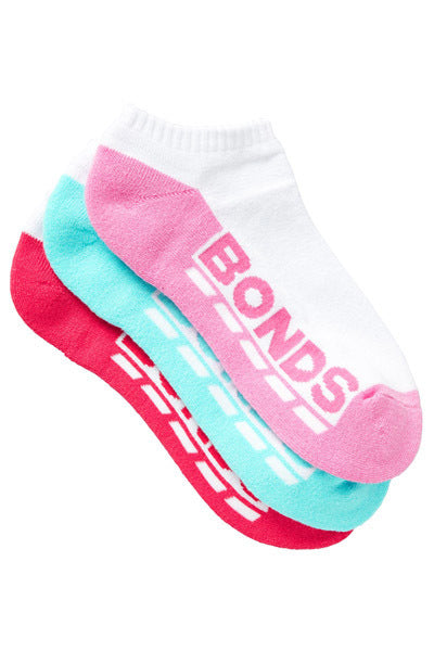 LOGO SPORT BDS LOGO LOW CUT 3PK Socks Kids