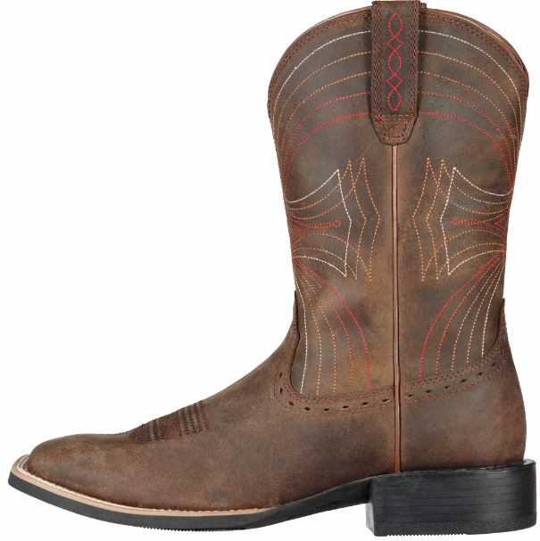 Ariat Mens Sport Wide Square Toe Western Boots