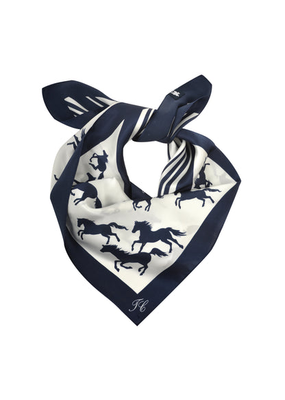 THOMAS COOK WOMENS SILK SCARF SMALL