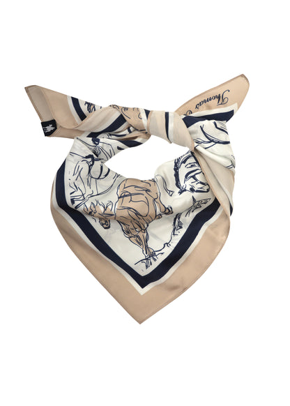 THOMAS COOK WOMENS SILK SCARF SMALL