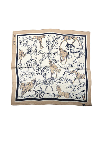 THOMAS COOK WOMENS SILK SCARF SMALL