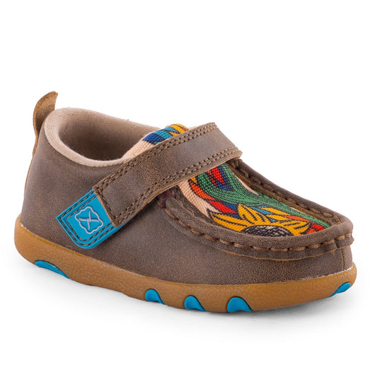 TWISTED X INFANTS CACTUS SUNFLOWER MOCS
