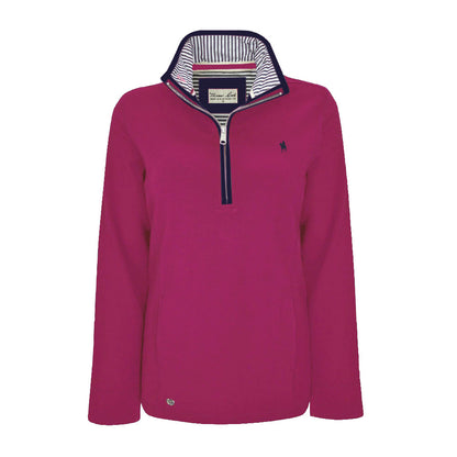Thomas Cook Womens Charlie Classic 1/4 Zip Rugby Jersey