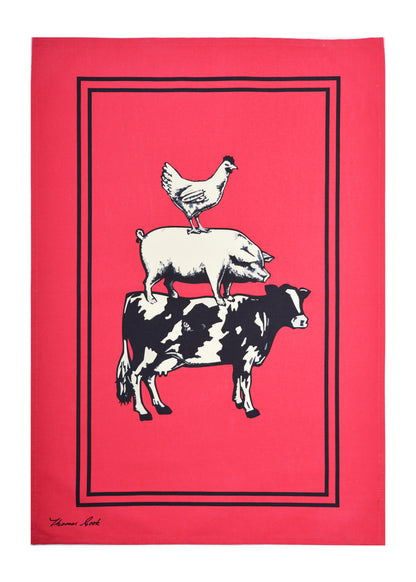 THOMAS COOK FARM FRIENDS TEA TOWEL 2 PACK