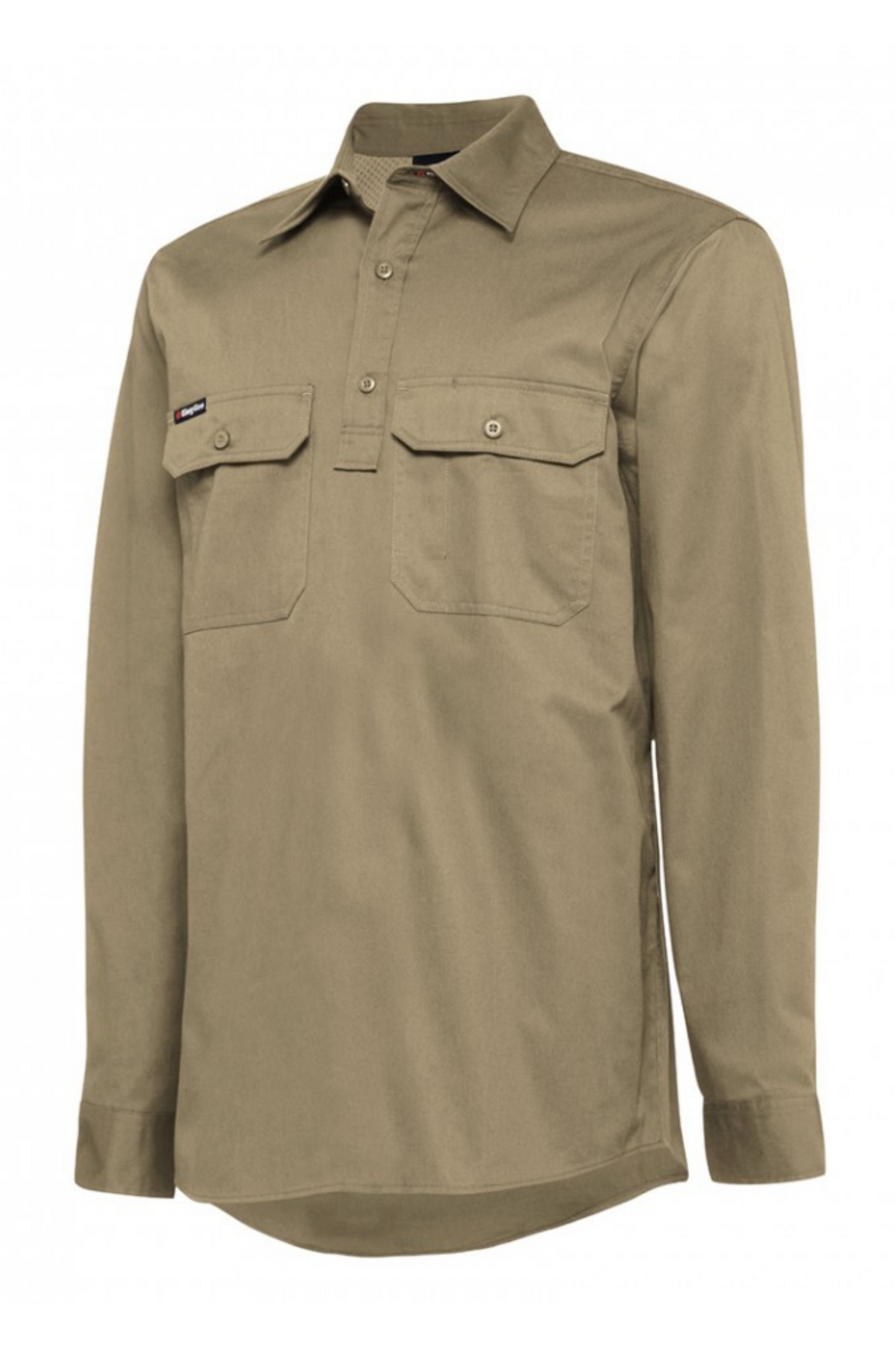 KingGee Long Sleeve Closed Front Mens Work Shirt