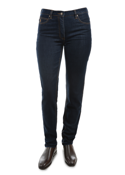 THOMAS COOK WOMENS MORNINGTON SLIM LEG WONDER JEANS 34 INCH LEG