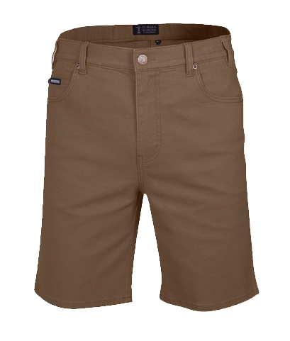 Pilbara Mens Cotton Stretch Jean Shorts