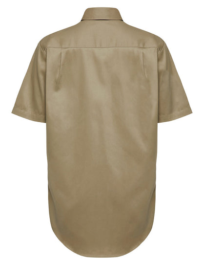 Hard Yakka Core Short Sleeve Lightweight Vented Cotton Shirt