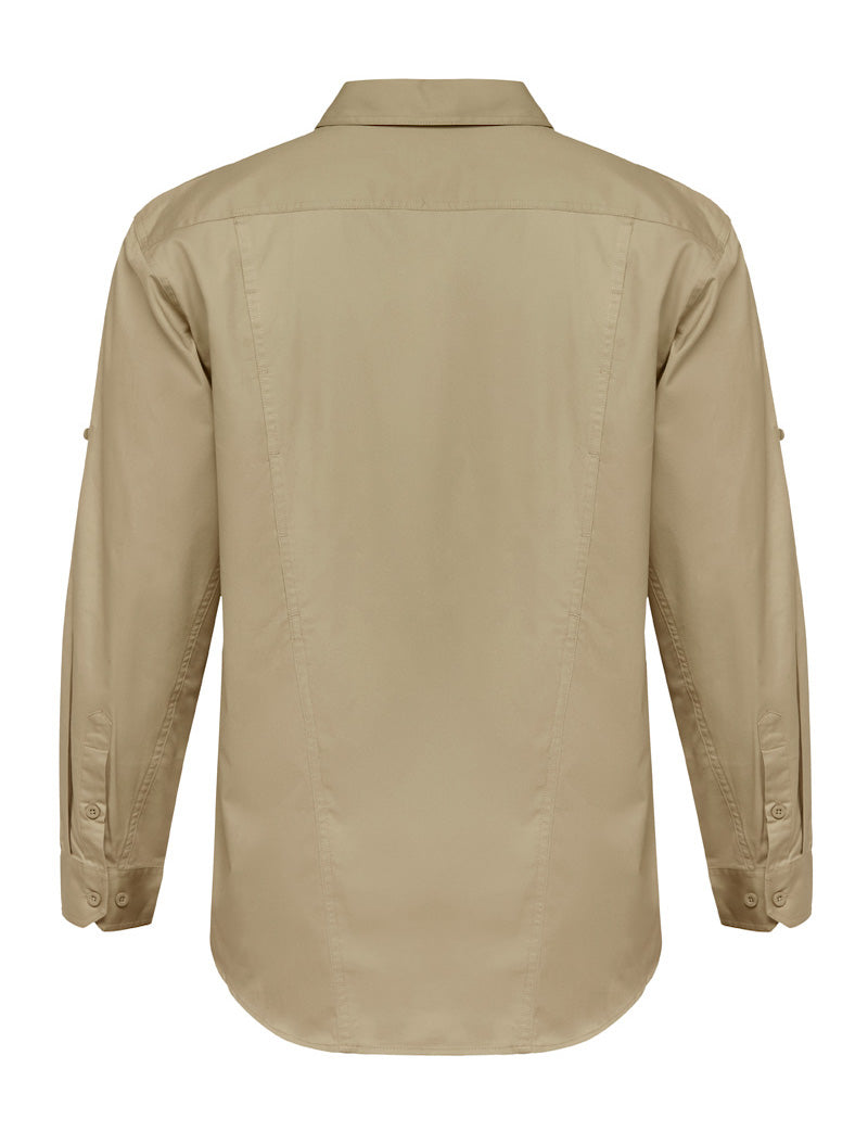 Hard Yakka Core Long Sleeve Lightweight Vented Cotton Shirt