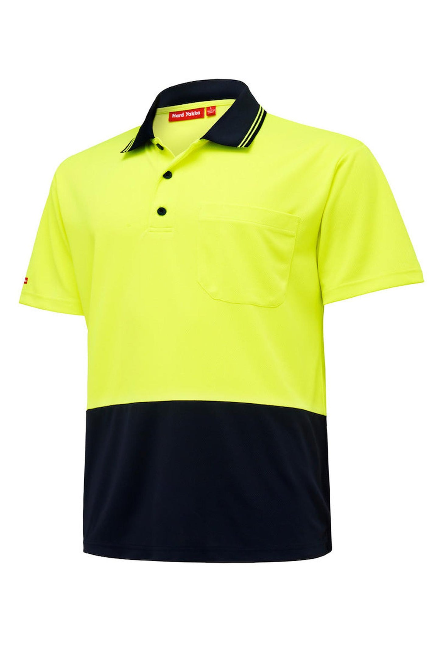 Hard Yakka Short Sleeve Hi-Vis Polo