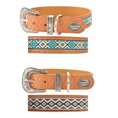 PURE WESTERN REMY DOG COLLAR