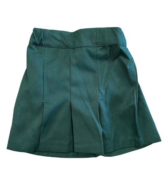 GIRLS GABERDINE BOX PLEAT CULLOTTE