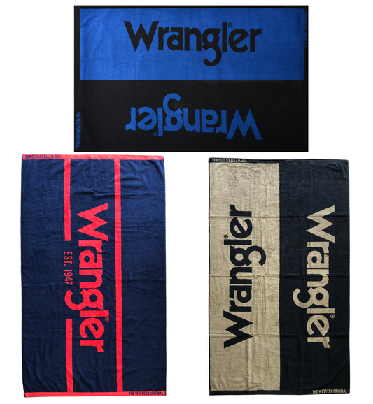 WRANGLER LOGO BEACH TOWEL