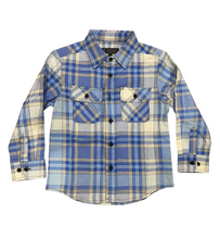 Load image into Gallery viewer, Kids Open Front Flannelette Shirt
