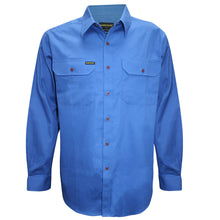 Load image into Gallery viewer, MENS FULL PLACKETLIGHT COTTON SHIRT