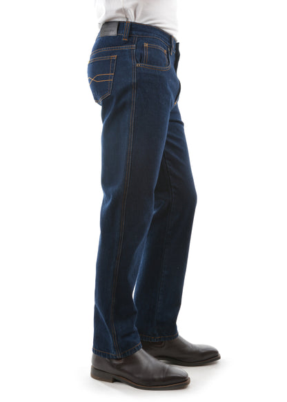 HARD SLOG MENS STRETCH DENIM JEANS 32 INCH LEG