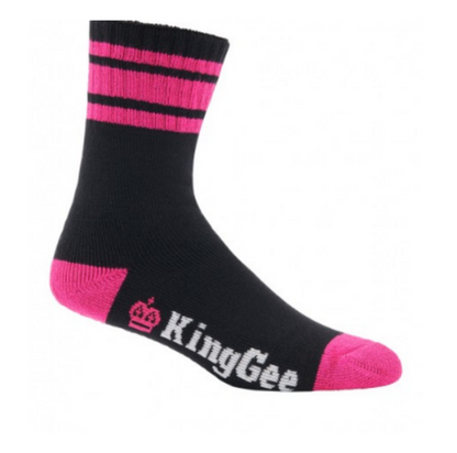 KingGee Womens Bamboo Crew Work Socks 3 Pack