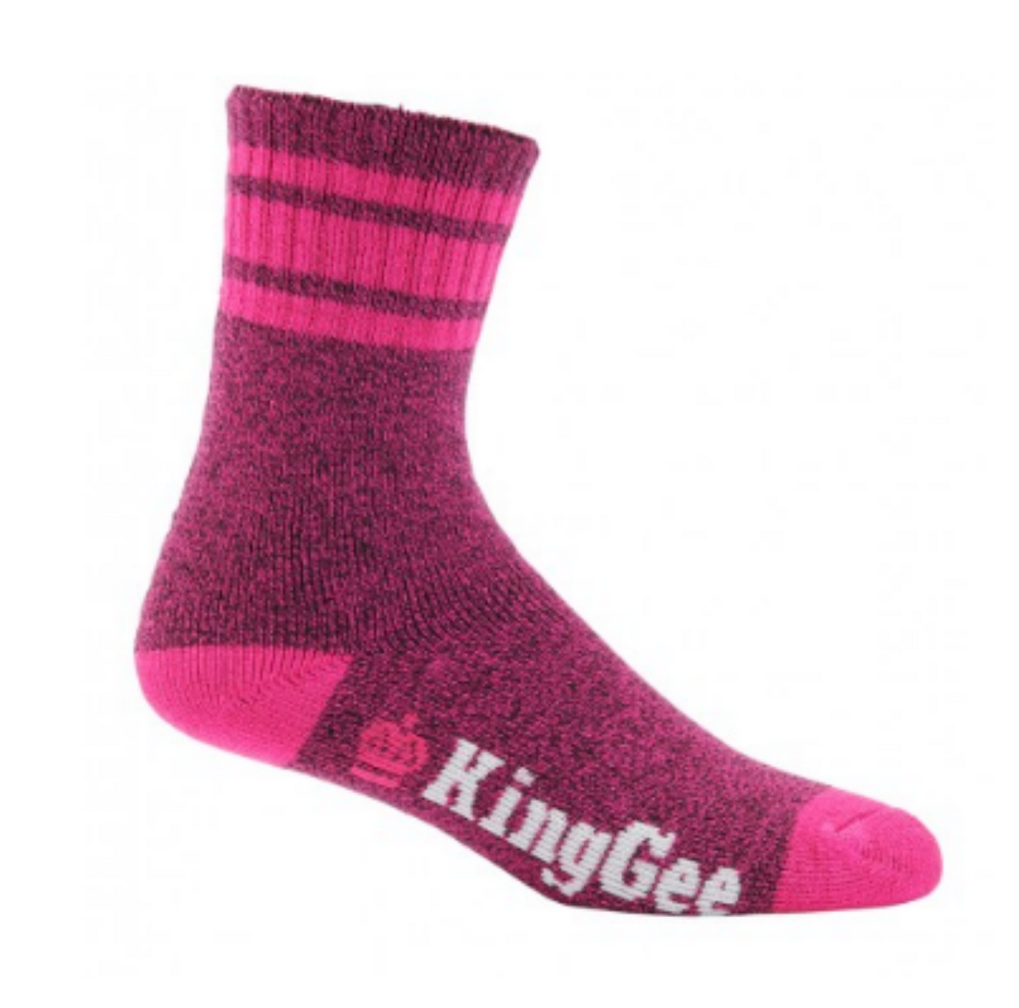 KingGee Womens Bamboo Crew Work Socks 3 Pack