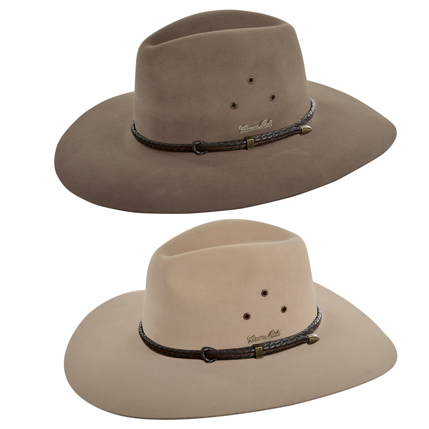 THOMAS COOK DRAFTER PURE FUR FELT HAT
