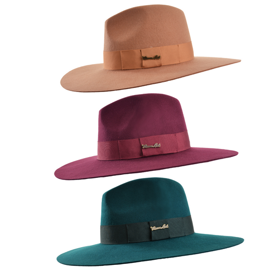 THOMAS COOK AUGUSTA CRUSHABLE WOOL FELT HAT