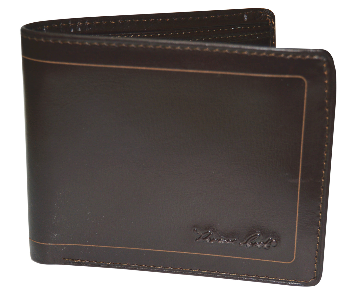 THOMAS COOK MENS LEATHER EDGED WALLET