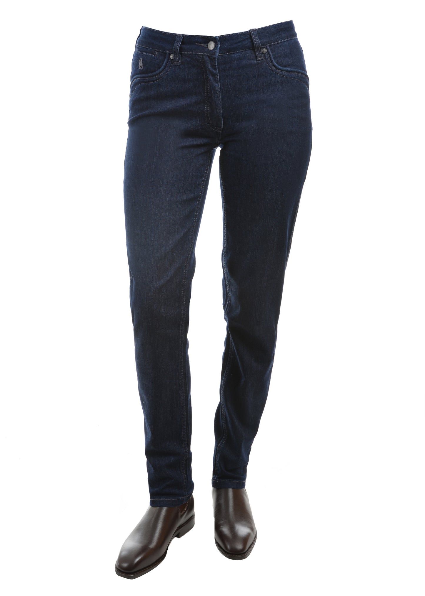 THOMAS COOK WOMENS LYNDA SLIM LEG WONDER JEANS 32 INCH LEG