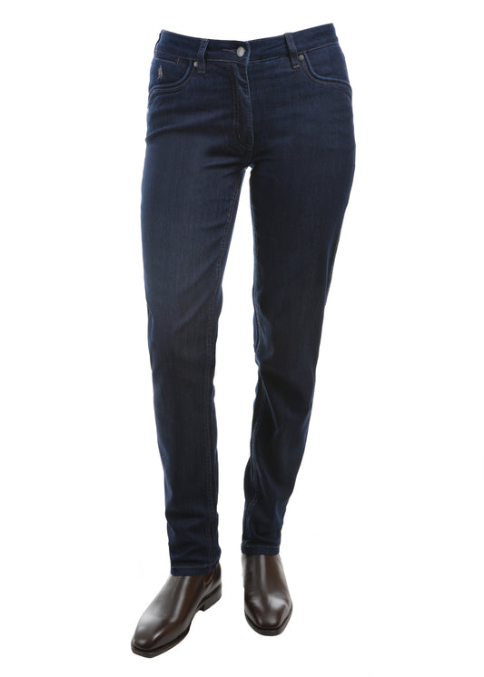 THOMAS COOK WOMENS LYNDA SLIM LEG WONDER JEANS 32 INCH LEG