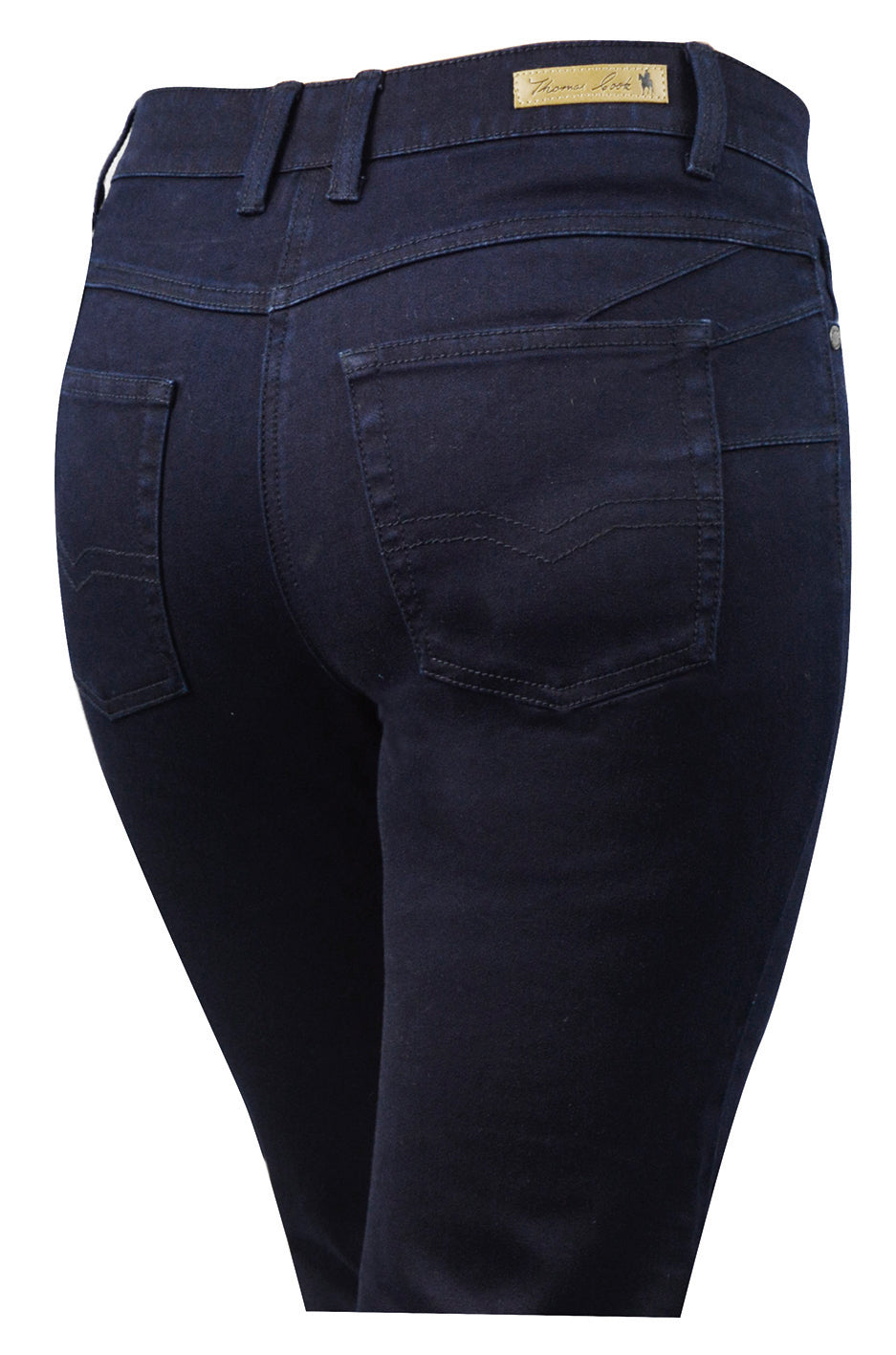 Thomas Cook Womens Suzie Slimmer Leg Wonder Jeans 32 Inch Leg