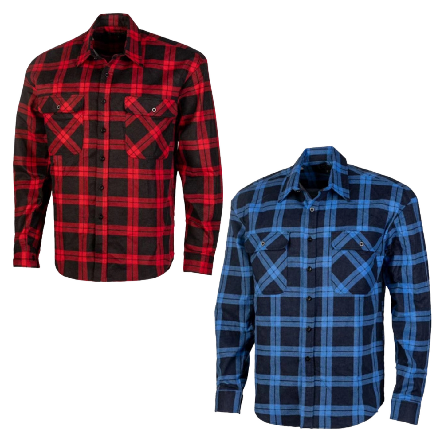 OPEN FRONT FLANNELETTE SHIRT